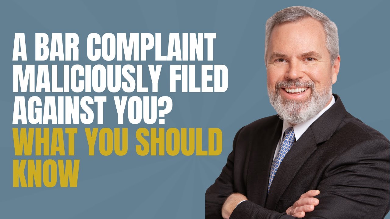 Can Chandler Law Assist Me if a Bar Complaint is Maliciously Filed Against Me?