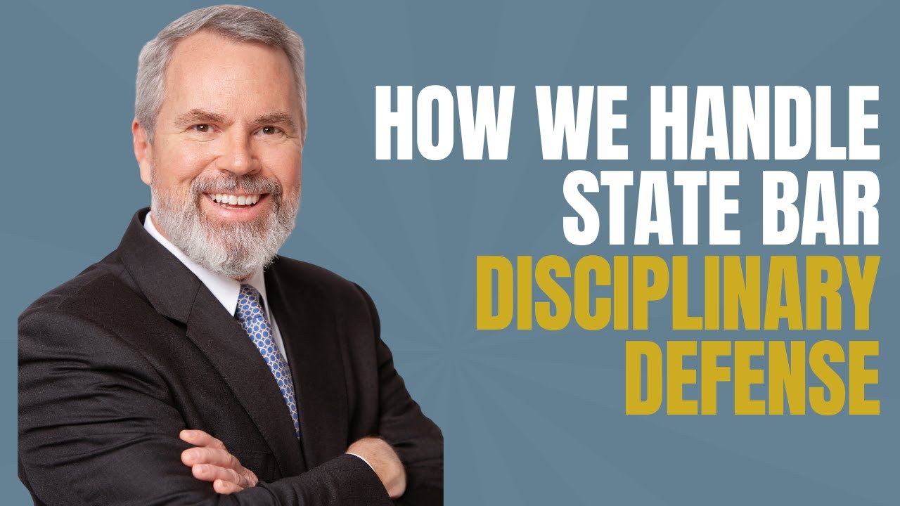 How Does Chandler Law Handle State Bar Disciplinary Defense?